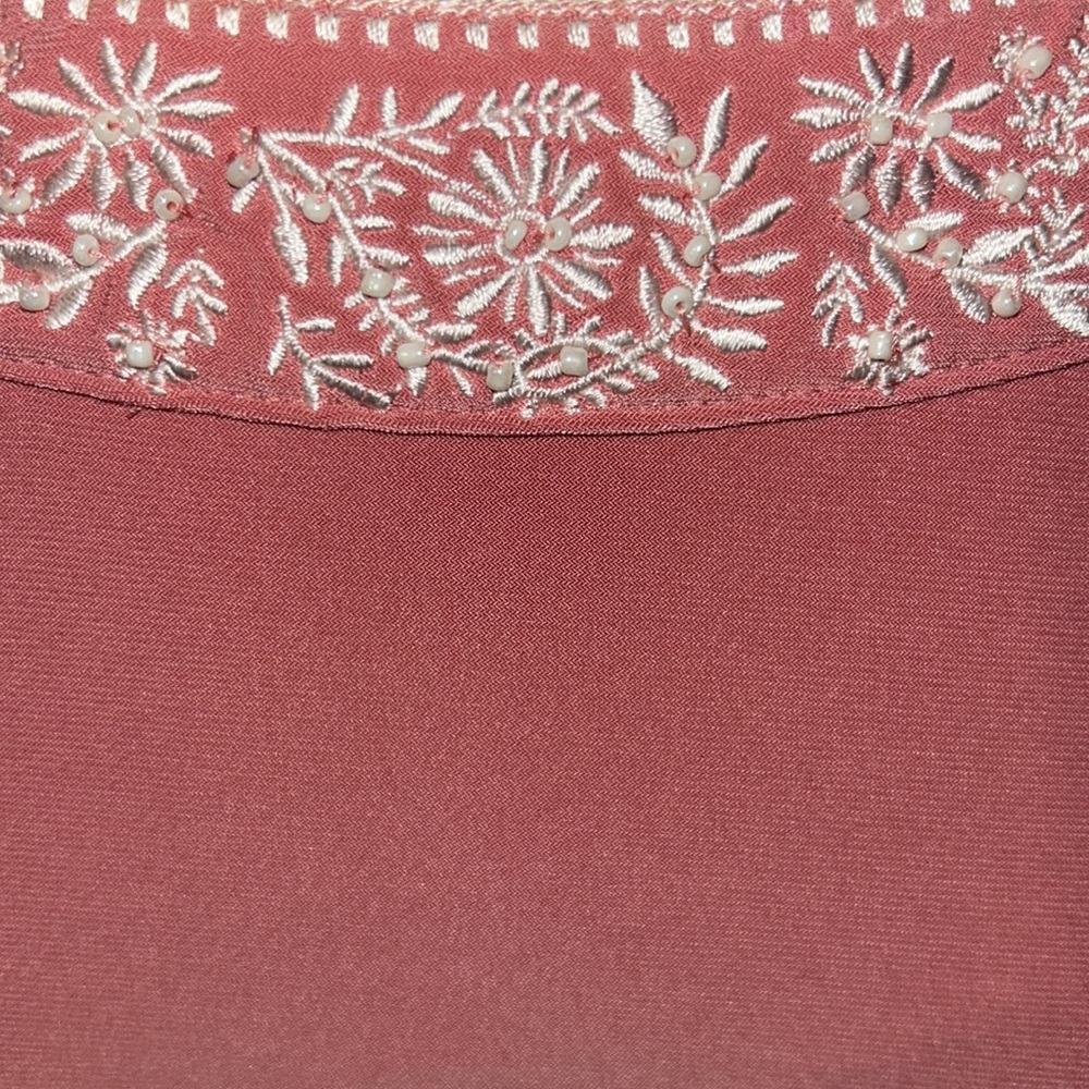 White House Black Market sleeveless dress. Size XL NWT. Beautiful rose color - Picture 3 of 7